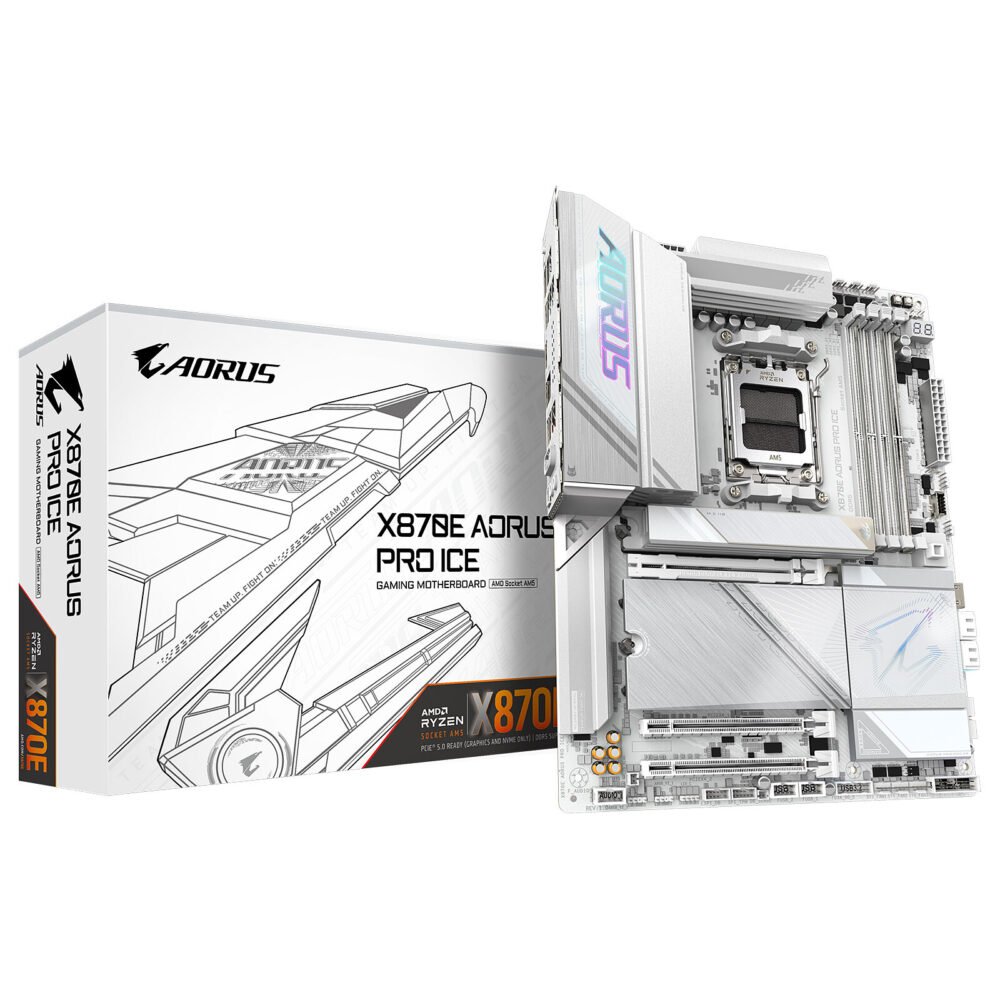 Gigabyte X870E AORUS PRO ICE 1 Gigabyte X870E AORUS PRO ICE