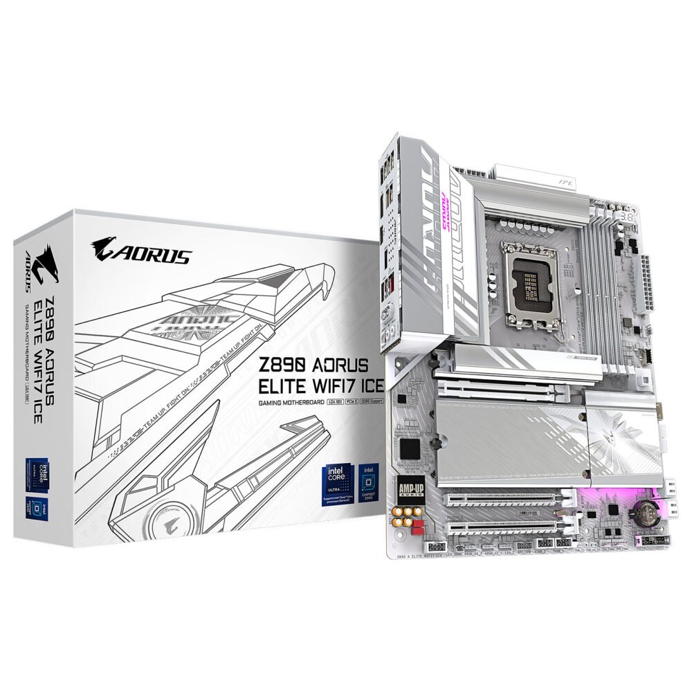 Gigabyte Z890 AORUS ELITE WIFI7 ICE 1 Gigabyte Z890 AORUS ELITE WIFI7 ICE