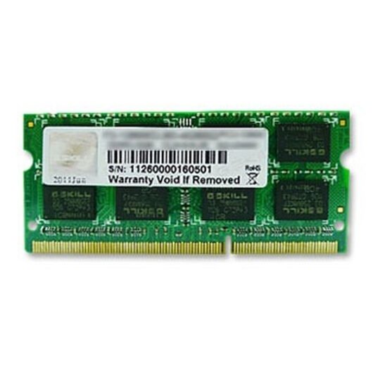 G.Skill 4 Go DDR3 1600 MHz CL11 SODIMM 204 pins 9 G.Skill 4 Go DDR3 1600 MHz CL11 SODIMM 204 pins