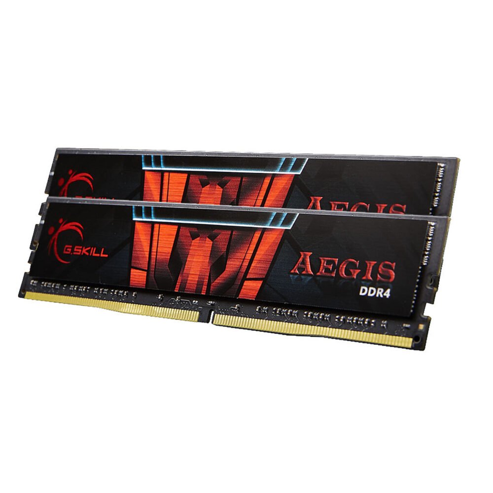 G.Skill Aegis 32 Go (2 x 16 Go) DDR4 2666 MHz CL19 1 G.Skill Aegis 32 Go (2 x 16 Go) DDR4 2666 MHz CL19