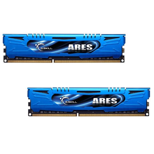 G.Skill Ares Blue Series 8 Go (2 x 4 Go) DDR3 1600 MHz CL9 4 G.Skill Ares Blue Series 8 Go (2 x 4 Go) DDR3 1600 MHz CL9