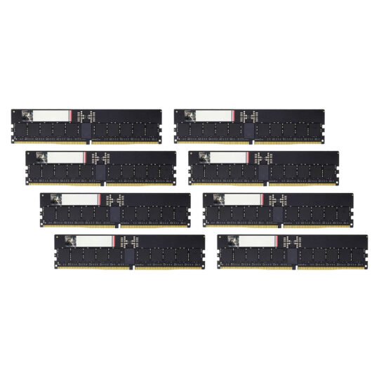 G.Skill G5 128 Go (8 x 16 Go) DDR5 ECC Registered 6000 MHz CL30 9 G.Skill G5 128 Go (8 x 16 Go) DDR5 ECC Registered 6000 MHz CL30