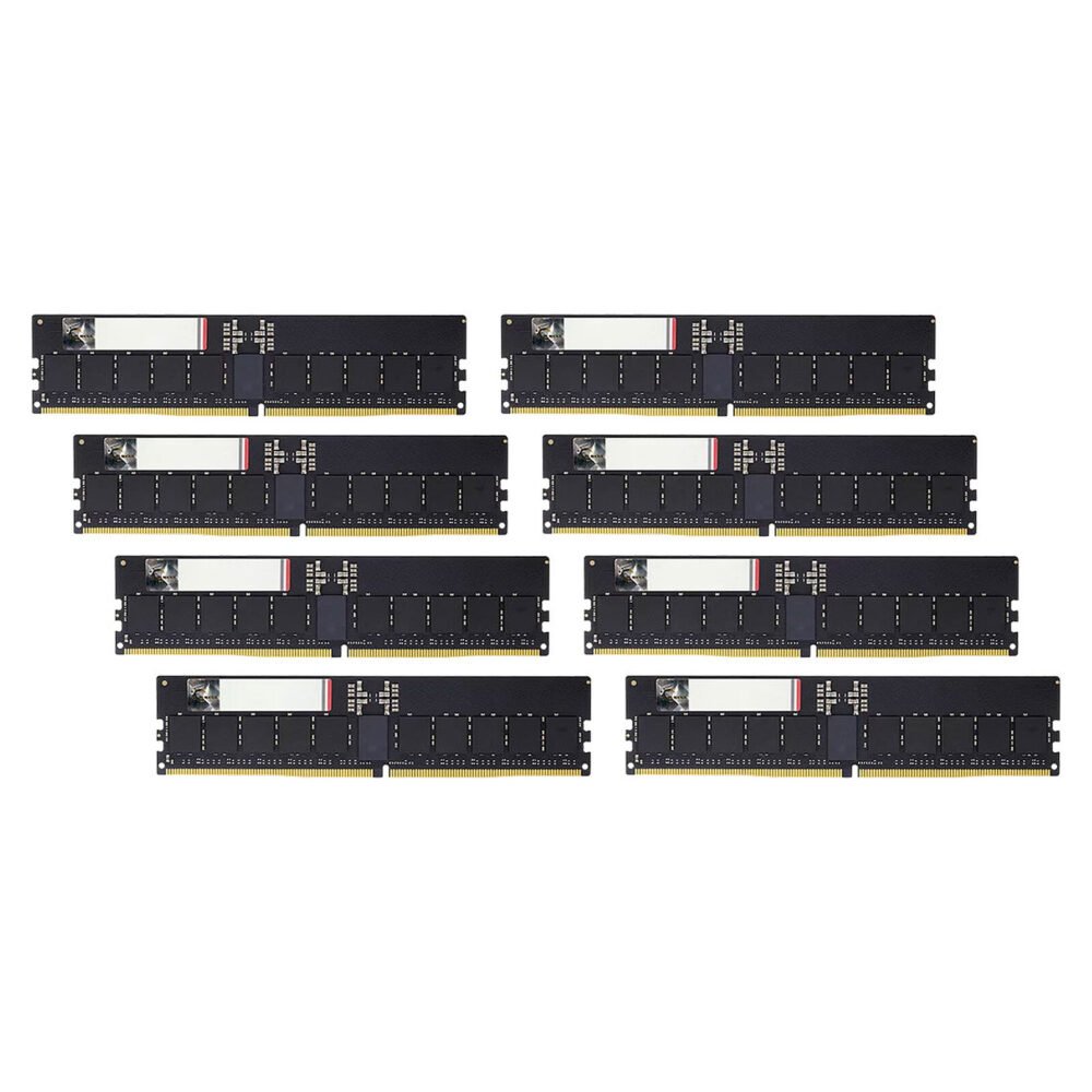G.Skill G5 128 Go (8 x 16 Go) DDR5 ECC Registered 6400 MHz CL32 1 G.Skill G5 128 Go (8 x 16 Go) DDR5 ECC Registered 6400 MHz CL32