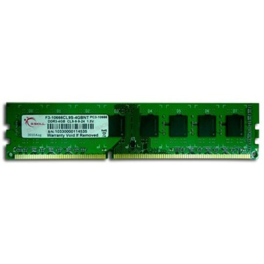 G.Skill NT Series 4 Go DDR3 1333 MHz 3 G.Skill NT Series 4 Go DDR3 1333 MHz