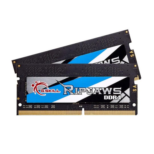 G.Skill RipJaws Series SO-DIMM 16 Go (2 x 8 Go) DDR4 3200 MHz CL22 12 G.Skill RipJaws Series SO-DIMM 16 Go (2 x 8 Go) DDR4 3200 MHz CL22