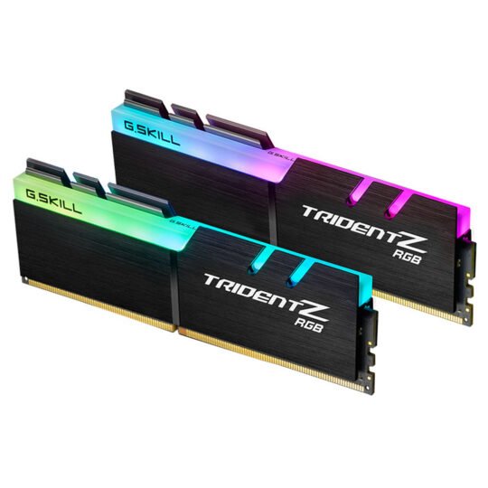 G.Skill Trident Z RGB 32 Go (2x 16 Go) DDR4 3200 MHz CL16 10 G.Skill Trident Z RGB 32 Go (2x 16 Go) DDR4 3200 MHz CL16