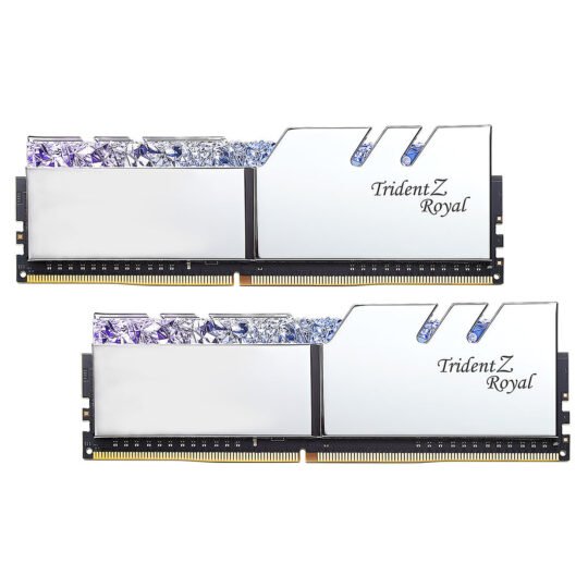 G.Skill Trident Z Royal 16 Go (2 x 8 Go) DDR4 3600 MHz CL16 - Argent 11 G.Skill Trident Z Royal 16 Go (2 x 8 Go) DDR4 3600 MHz CL16 - Argent