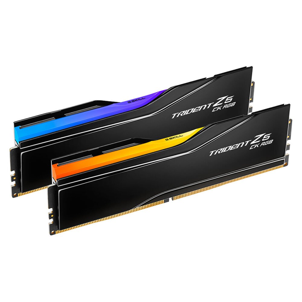 G.Skill Trident Z5 CK RGB 48 Go (2 x 24 Go) DDR5 9000 MHz CL42 - Noir 1 G.Skill Trident Z5 CK RGB 48 Go (2 x 24 Go) DDR5 9000 MHz CL42 - Noir
