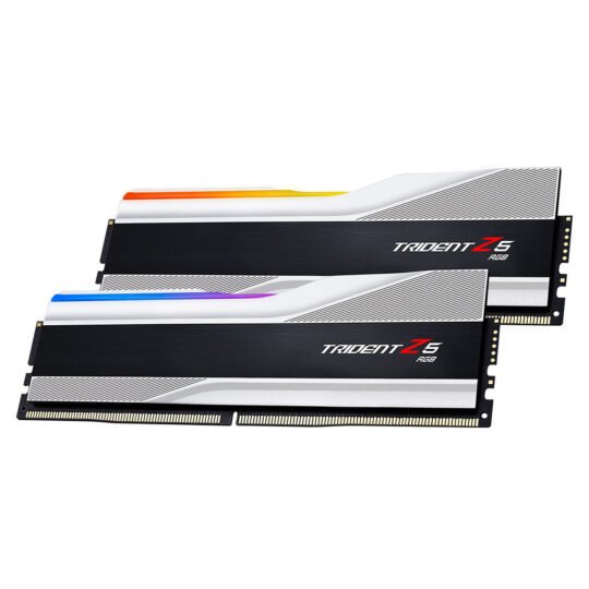 G.Skill Trident Z5 RGB 32 Go (2 x 16 Go) DDR5 8000 MHz CL38 - Argent 10 G.Skill Trident Z5 RGB 32 Go (2 x 16 Go) DDR5 8000 MHz CL38 - Argent