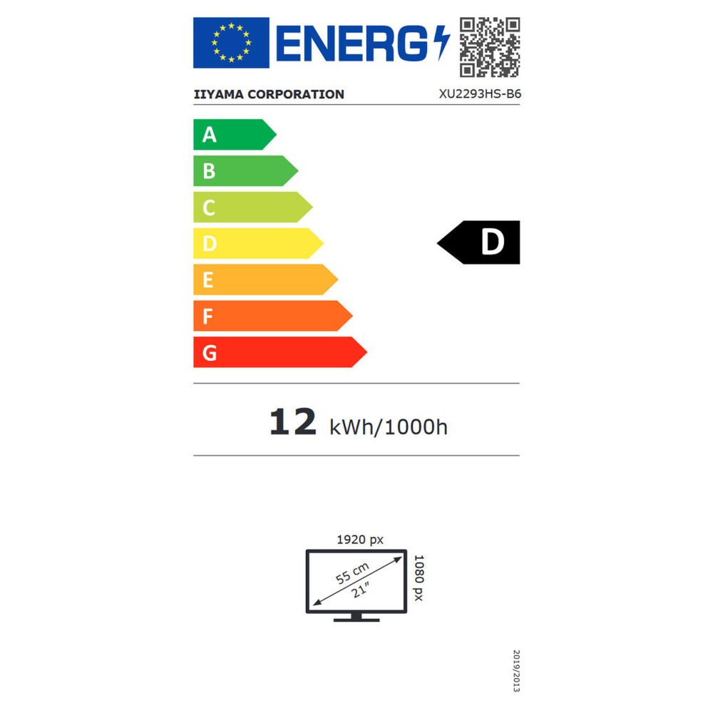 iiyama 21.5" LED - ProLite XU2293HS-B6
