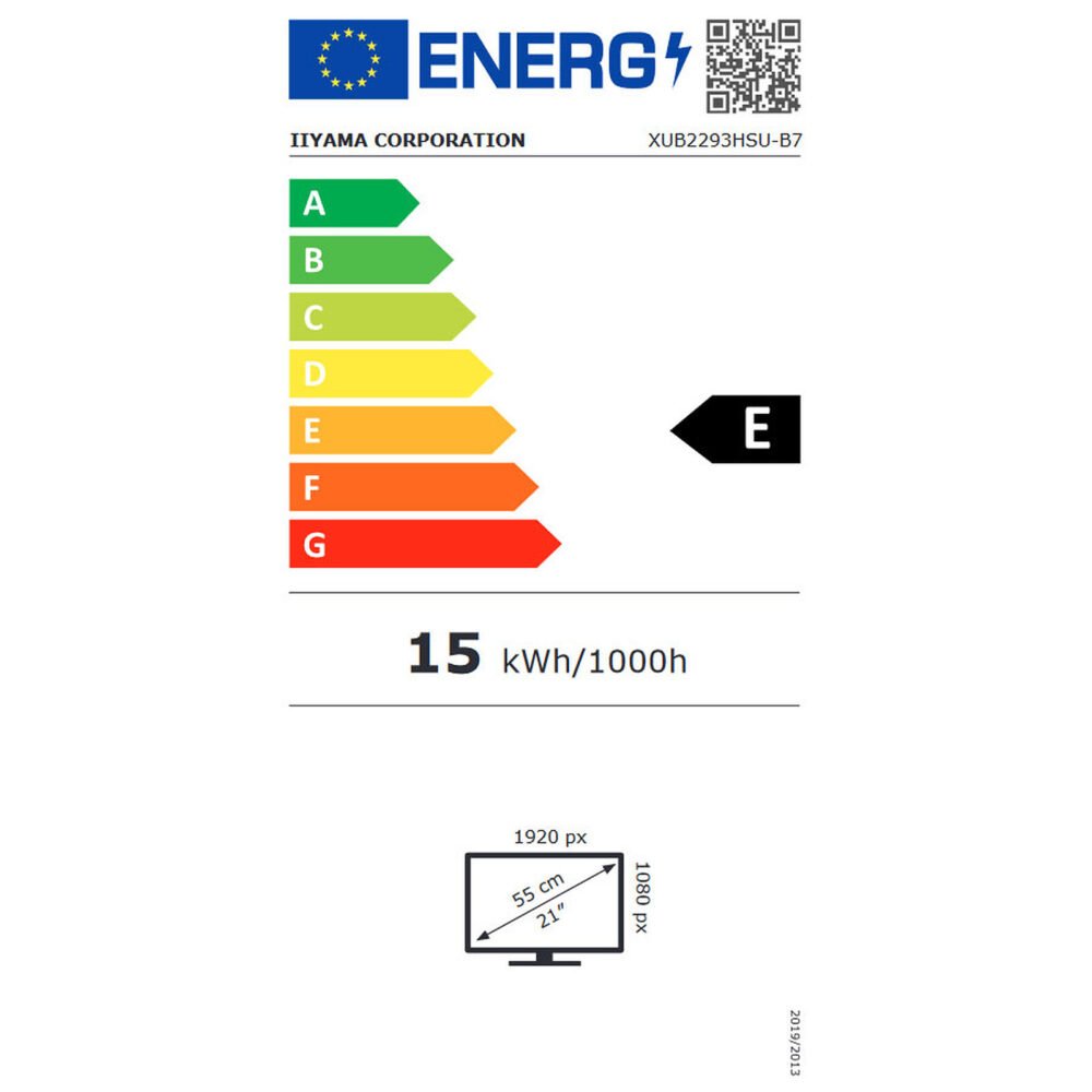 iiyama 21.5" LED - ProLite XUB2293HSU-B7