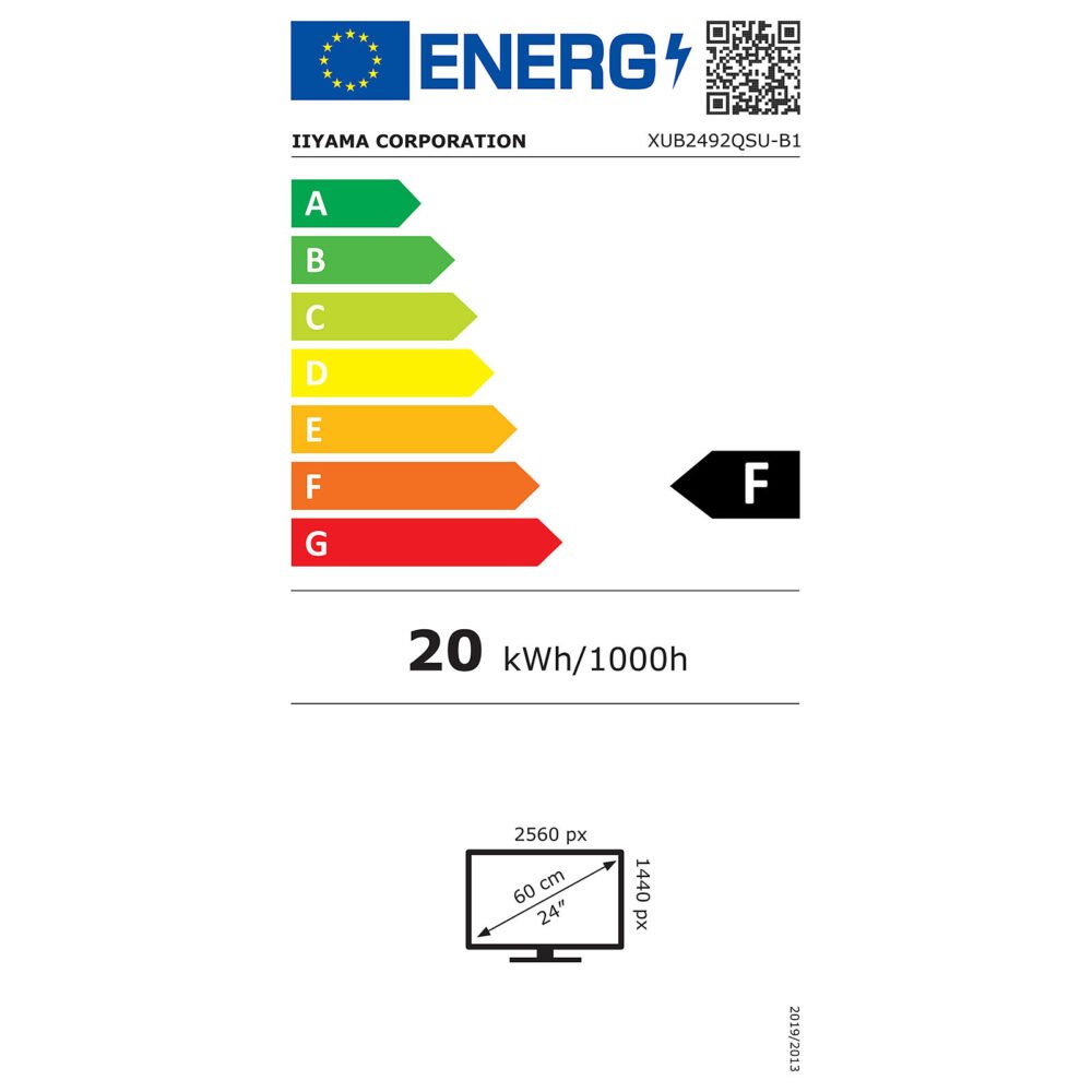 iiyama 23.8" LED - ProLite XUB2492QSU-B1