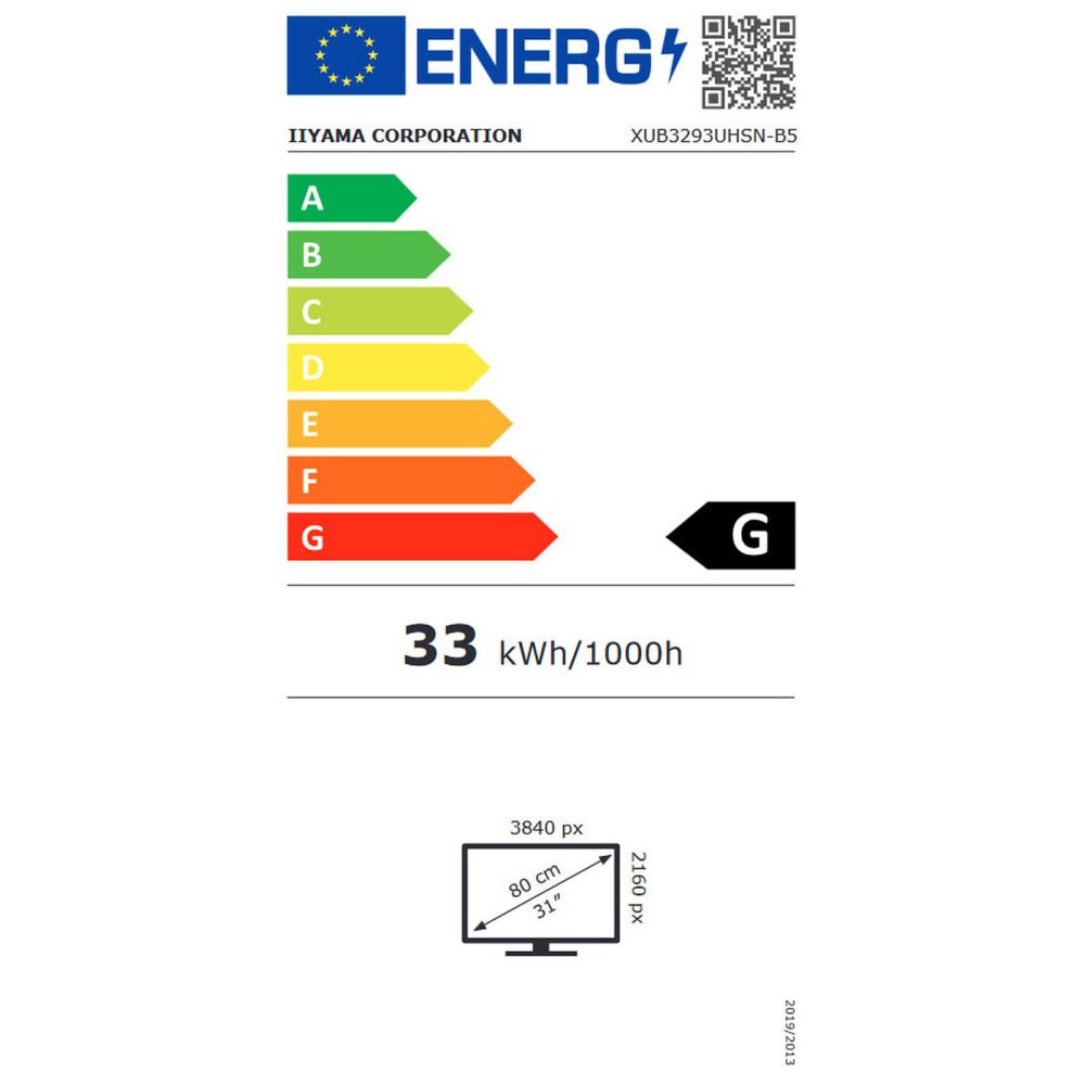 iiyama 31.5" LED - ProLite XUB3293UHSN-B5