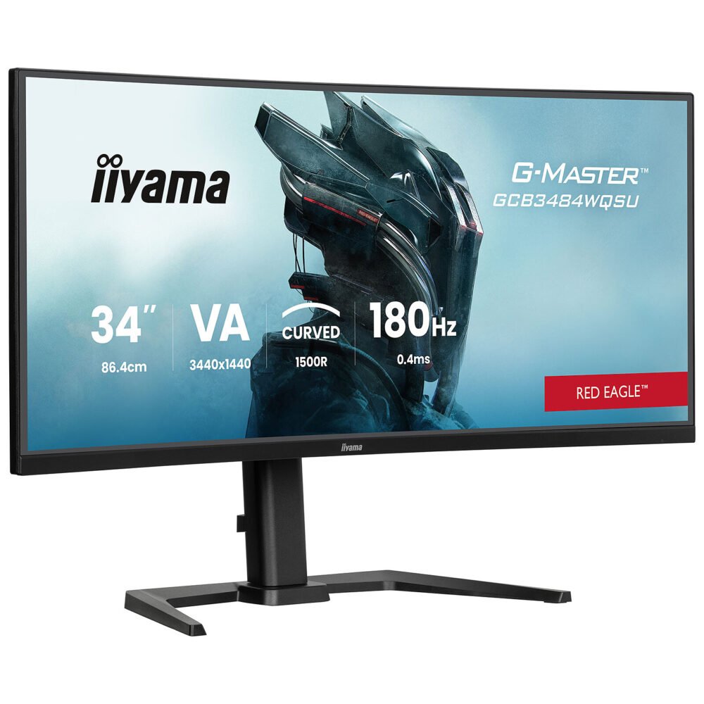 iiyama 34" LED - G-Master GCB3484WQSU-B1 Red Eagle