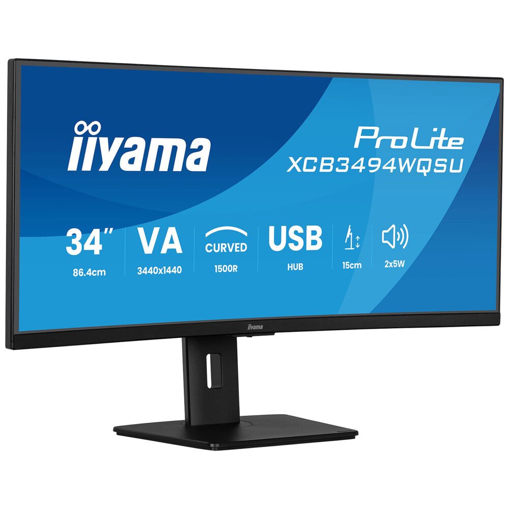 iiyama 34" LED - ProLite XCB3494WQSU-B1