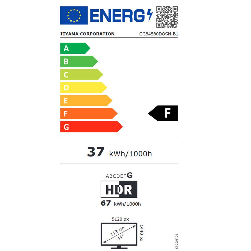 iiyama 45" LED - G-Master GCB4580DQSN-B1 Red Eagle