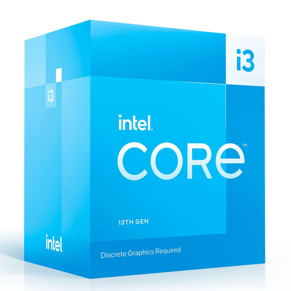 Intel Core i3-13100F (3.4 GHz / 4.5 GHz) 1 Intel Core i3-13100F (3.4 GHz / 4.5 GHz)
