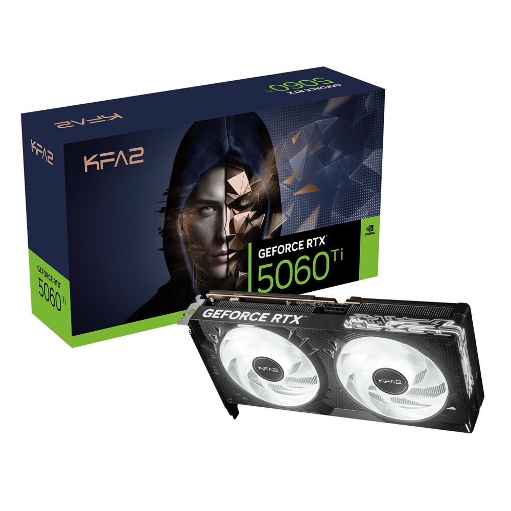 KFA2 GeForce RTX 5060 Ti 1-Click OC 1 KFA2 GeForce RTX 5060 Ti 1-Click OC