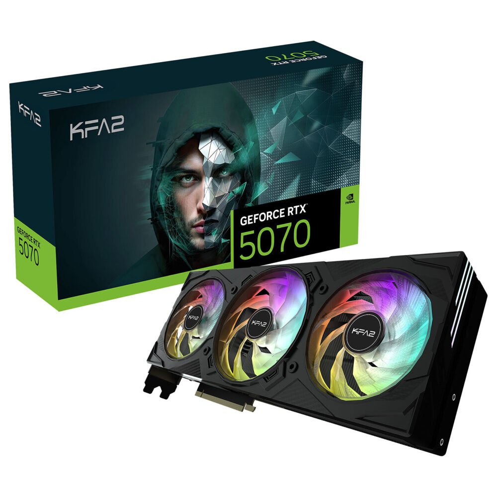 KFA2 GeForce RTX 5070 EX Gamer 1-Click OC 1 KFA2 GeForce RTX 5070 EX Gamer 1-Click OC