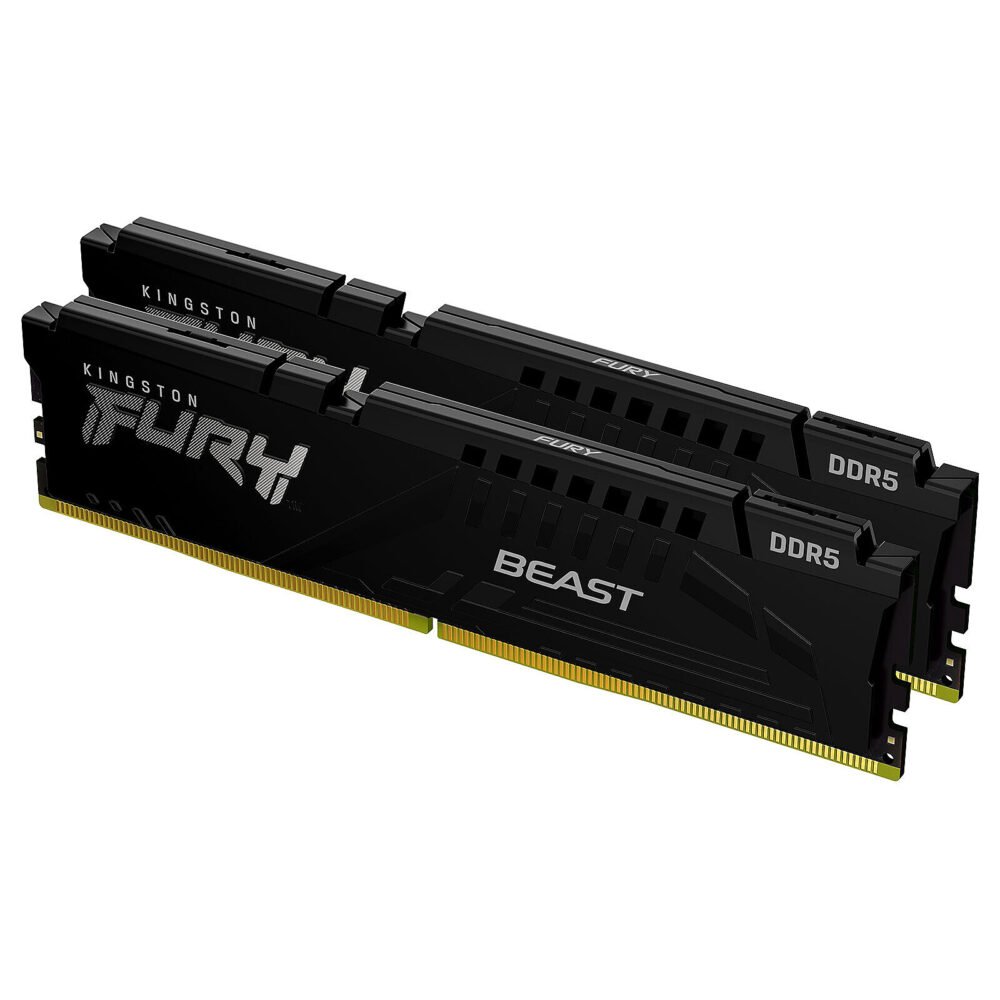 Kingston FURY Beast 64 Go (2 x 32 Go) DDR5 6000 MHz CL30 1 Kingston FURY Beast 64 Go (2 x 32 Go) DDR5 6000 MHz CL30