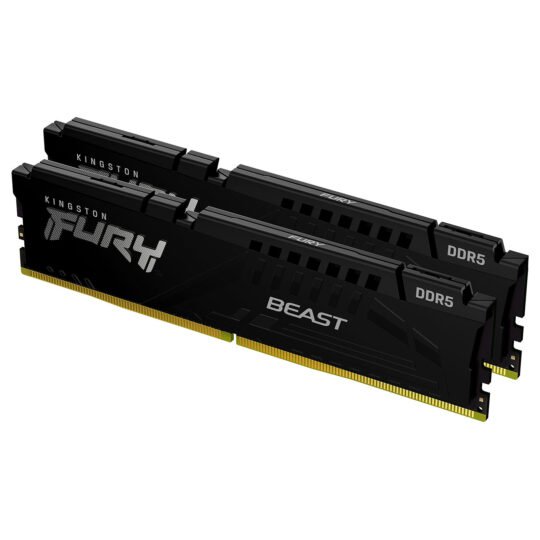 Kingston FURY Beast 64 Go (2 x 32 Go) DDR5 6400 MHz CL32 6 Kingston FURY Beast 64 Go (2 x 32 Go) DDR5 6400 MHz CL32