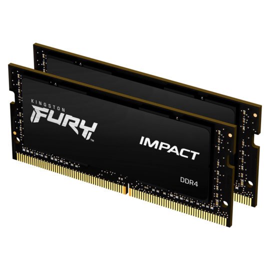 Kingston FURY Impact SO-DIMM 32 Go (2 x 16 Go) DDR4 3200 MHz CL20 2 Kingston FURY Impact SO-DIMM 32 Go (2 x 16 Go) DDR4 3200 MHz CL20
