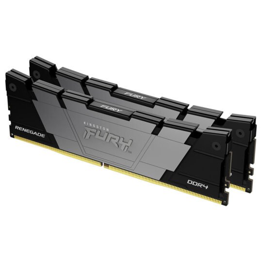 Kingston FURY Renegade 32 Go (2 x 16 Go) DDR4 3600 MHz CL16 Noir/Gris 12 Kingston FURY Renegade 32 Go (2 x 16 Go) DDR4 3600 MHz CL16 Noir/Gris