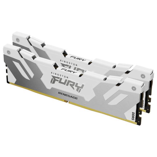 Kingston FURY Renegade 48 Go (2 x 24 Go) DDR5 8000 MHz CL38 - Blanc 7 Kingston FURY Renegade 48 Go (2 x 24 Go) DDR5 8000 MHz CL38 - Blanc