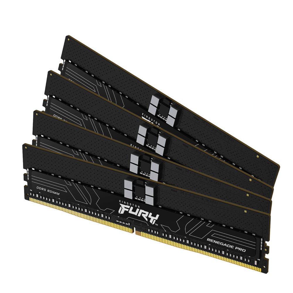 Kingston FURY Renegade Pro 128 Go (4 x 32 Go) DDR5 5600 MHz CL28 1 Kingston FURY Renegade Pro 128 Go (4 x 32 Go) DDR5 5600 MHz CL28
