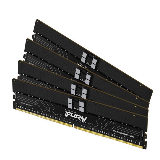 Kingston FURY Renegade Pro 128 Go (4 x 32 Go) DDR5 6400 MHz CL32 1 Kingston FURY Renegade Pro 128 Go (4 x 32 Go) DDR5 6400 MHz CL32