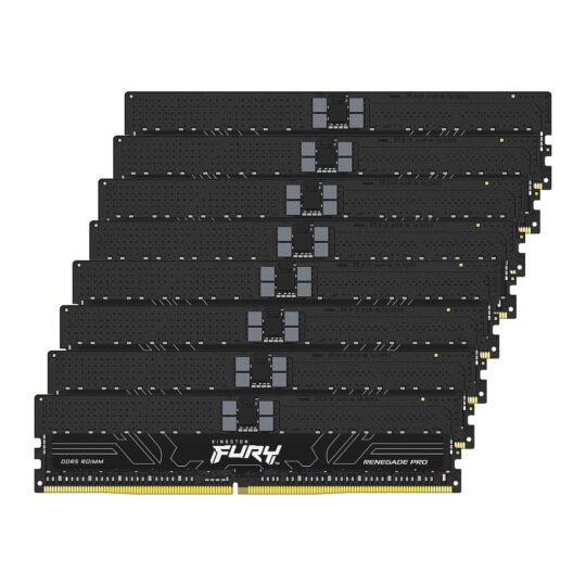 Kingston FURY Renegade Pro 128 Go (8 x 16 Go) DDR5 6800 MHz CL34 4 Kingston FURY Renegade Pro 128 Go (8 x 16 Go) DDR5 6800 MHz CL34