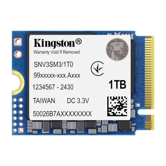 Kingston SSD NV3 M.2 2230 1 To 12 Kingston SSD NV3 M.2 2230 1 To