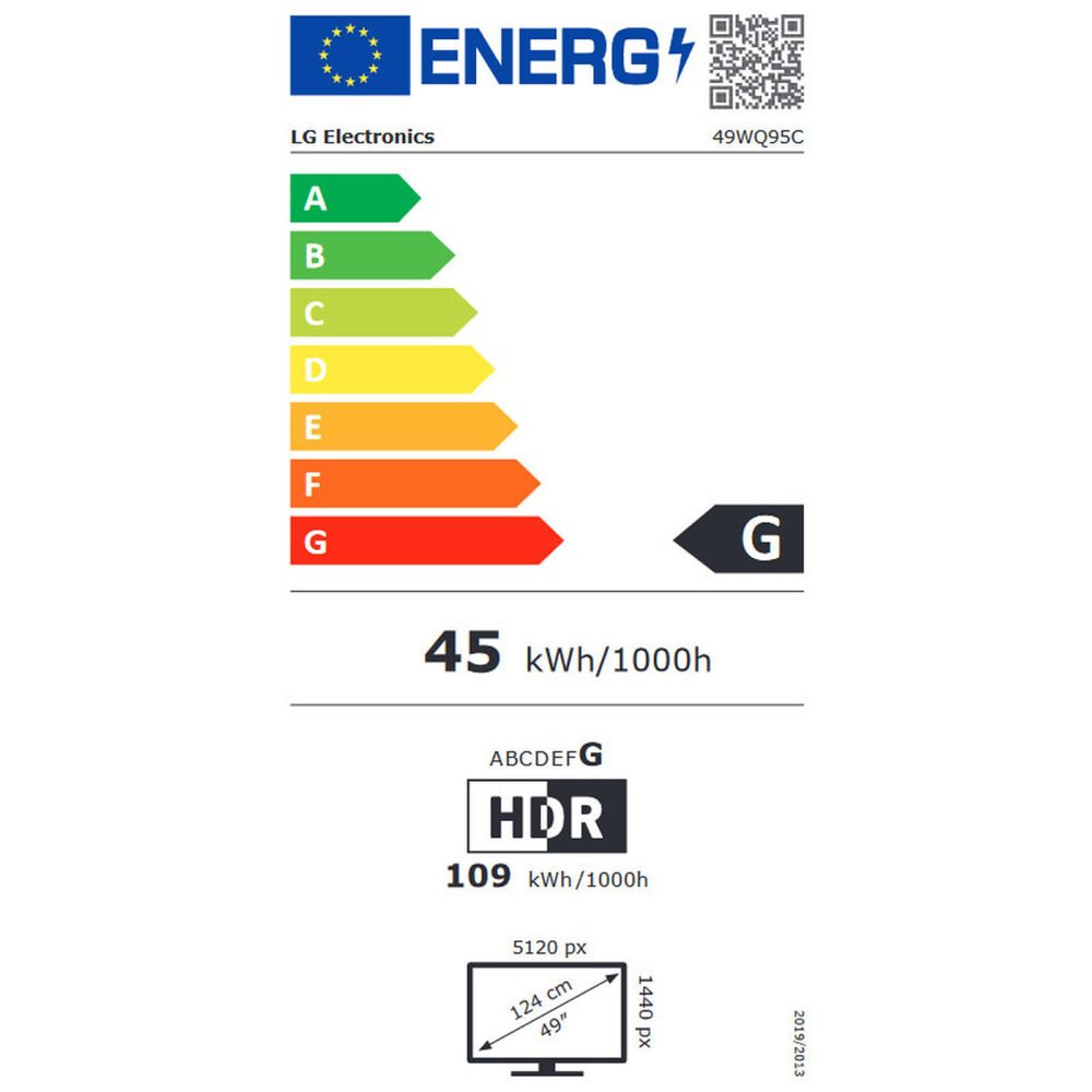 LG 49" LED - 49WQ95C-W