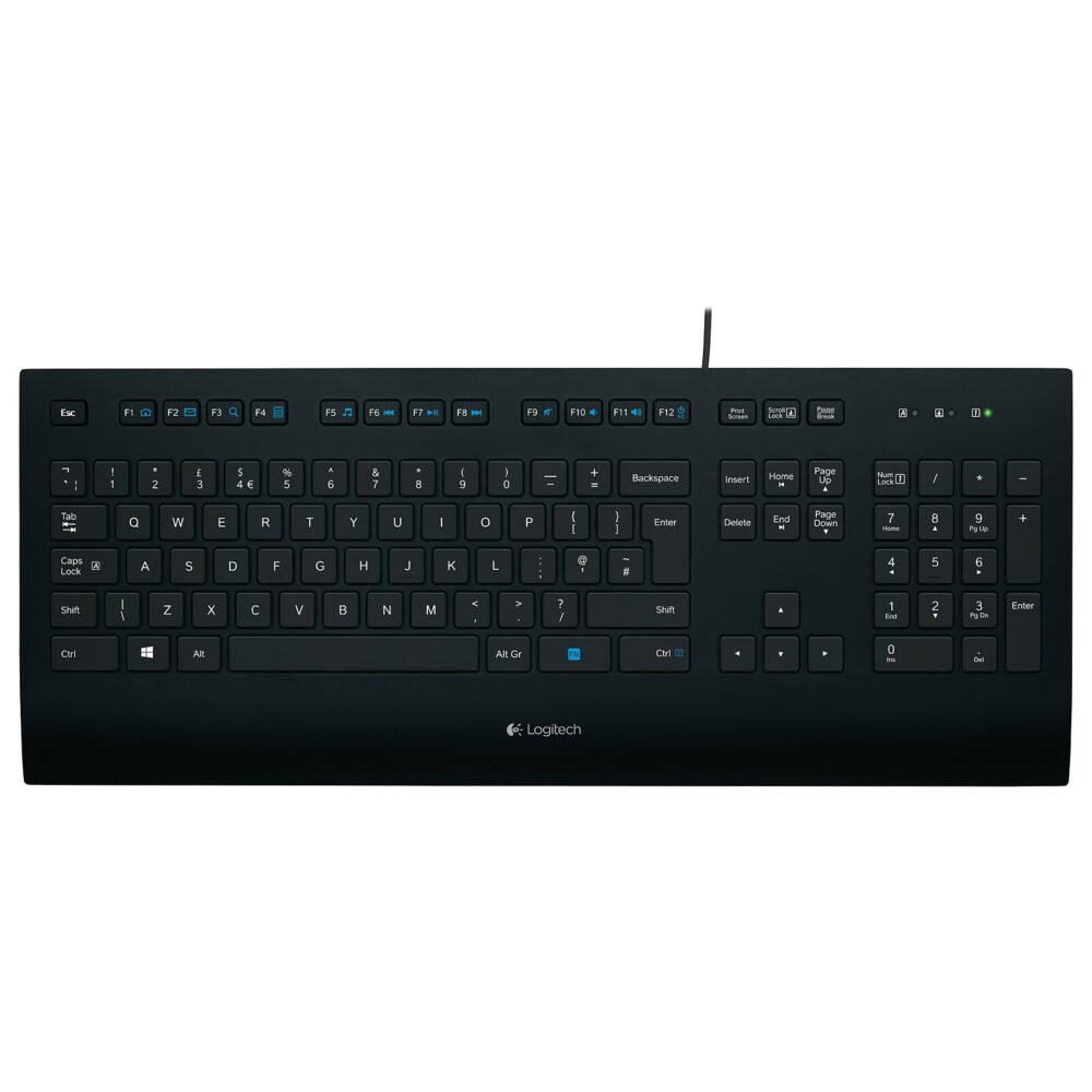 Logitech Corded Keyboard K280e 1 Logitech Corded Keyboard K280e