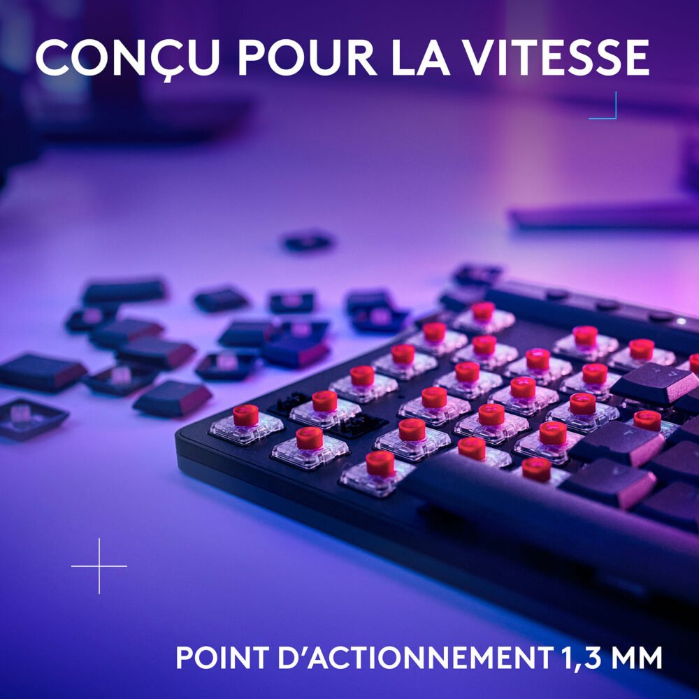 Logitech G G515 TKL Lightspeed Noir (Tactile Version)