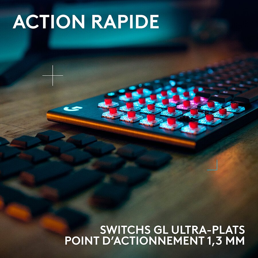 Logitech G G915 X Lightspeed - GL Tactile - Noir