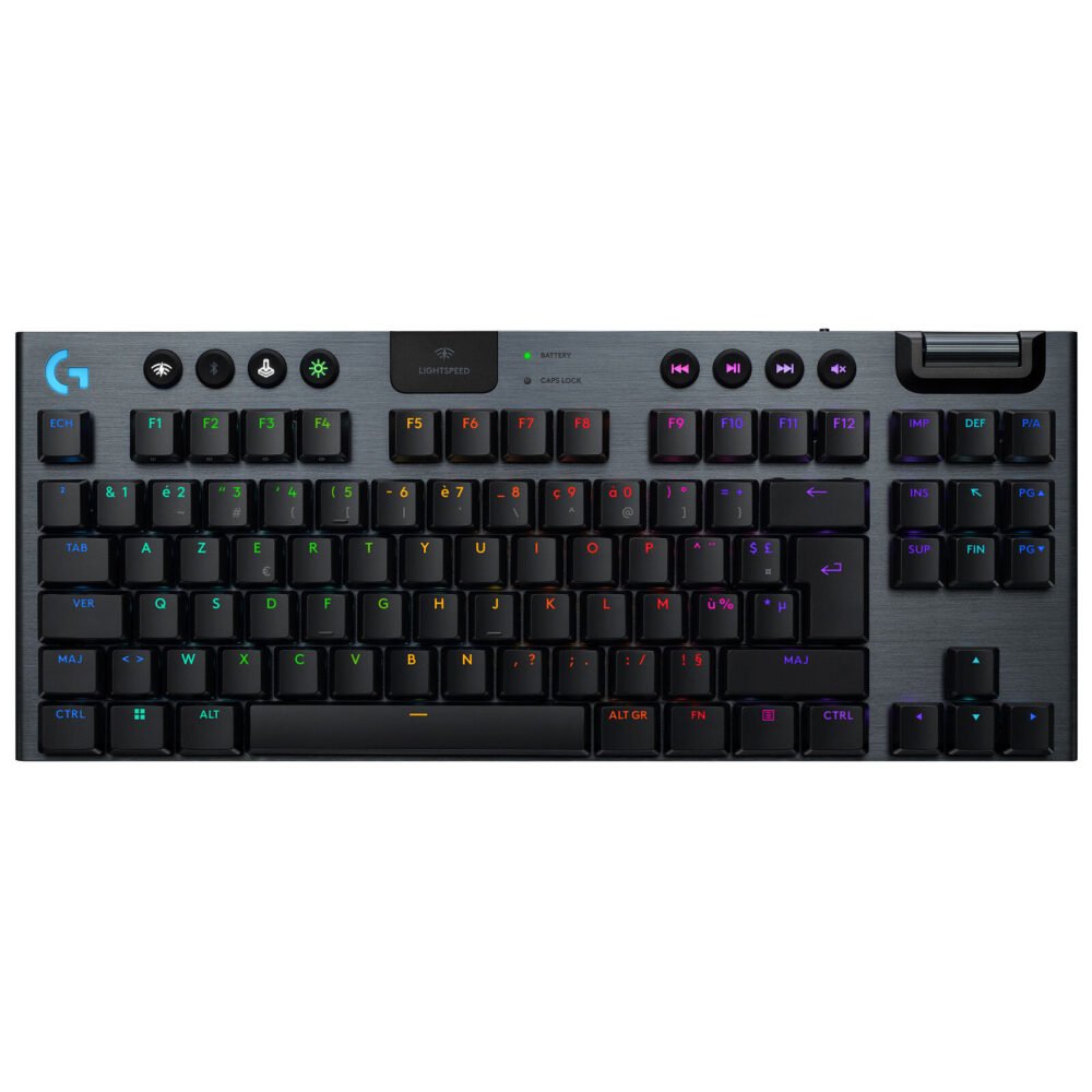 Logitech G G915X TKL Lightspeed Noir (Tactile Version) 1 Logitech G G915X TKL Lightspeed Noir (Tactile Version)