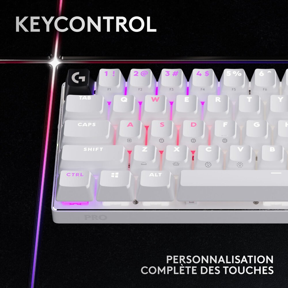 Logitech G Pro X 60 Lightspeed (Blanc)