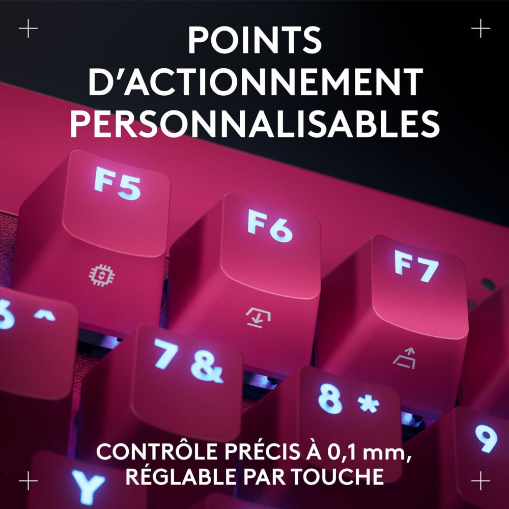 Logitech G Pro X TKL Rapid Linear (Magenta)