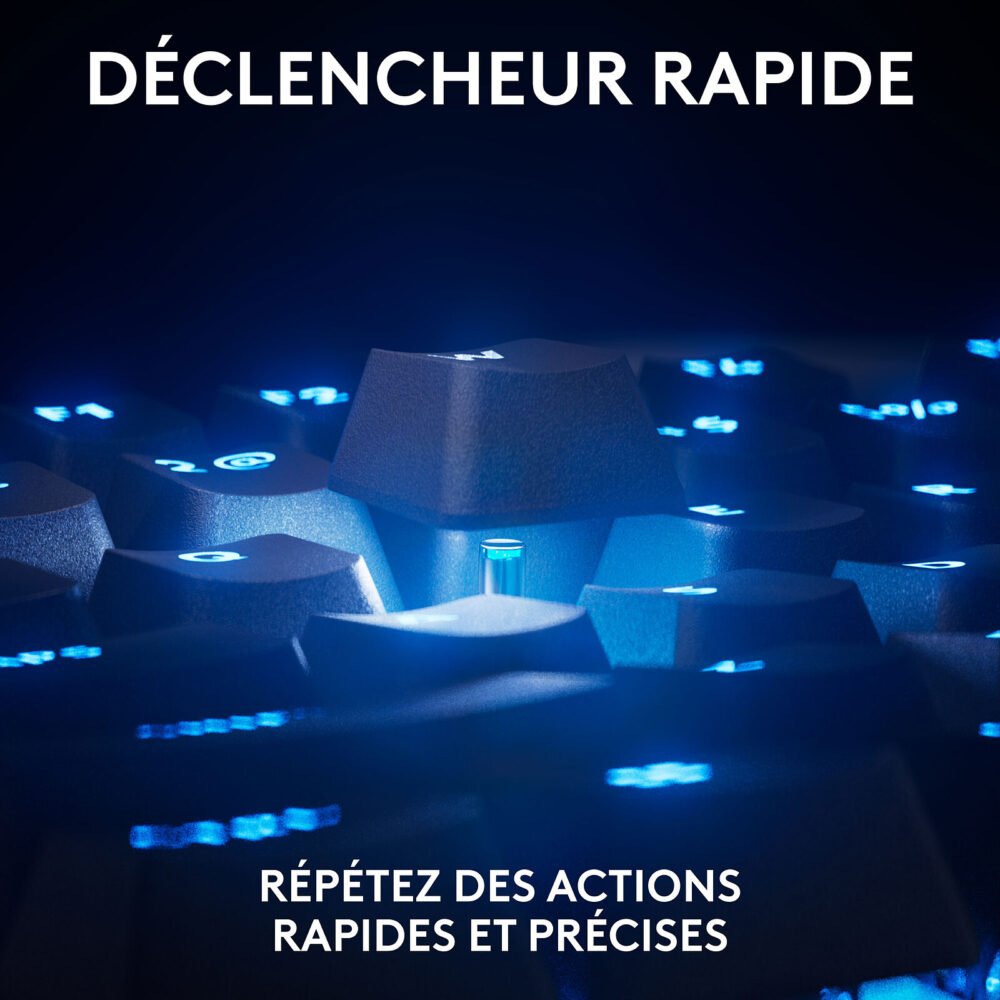 Logitech G Pro X TKL Rapid Linear (Noir)