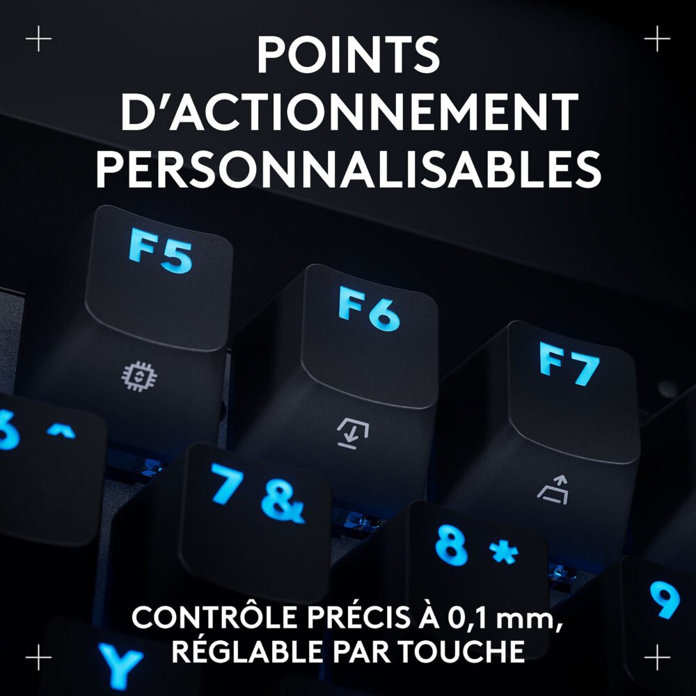 Logitech G Pro X TKL Rapid Linear (Noir)