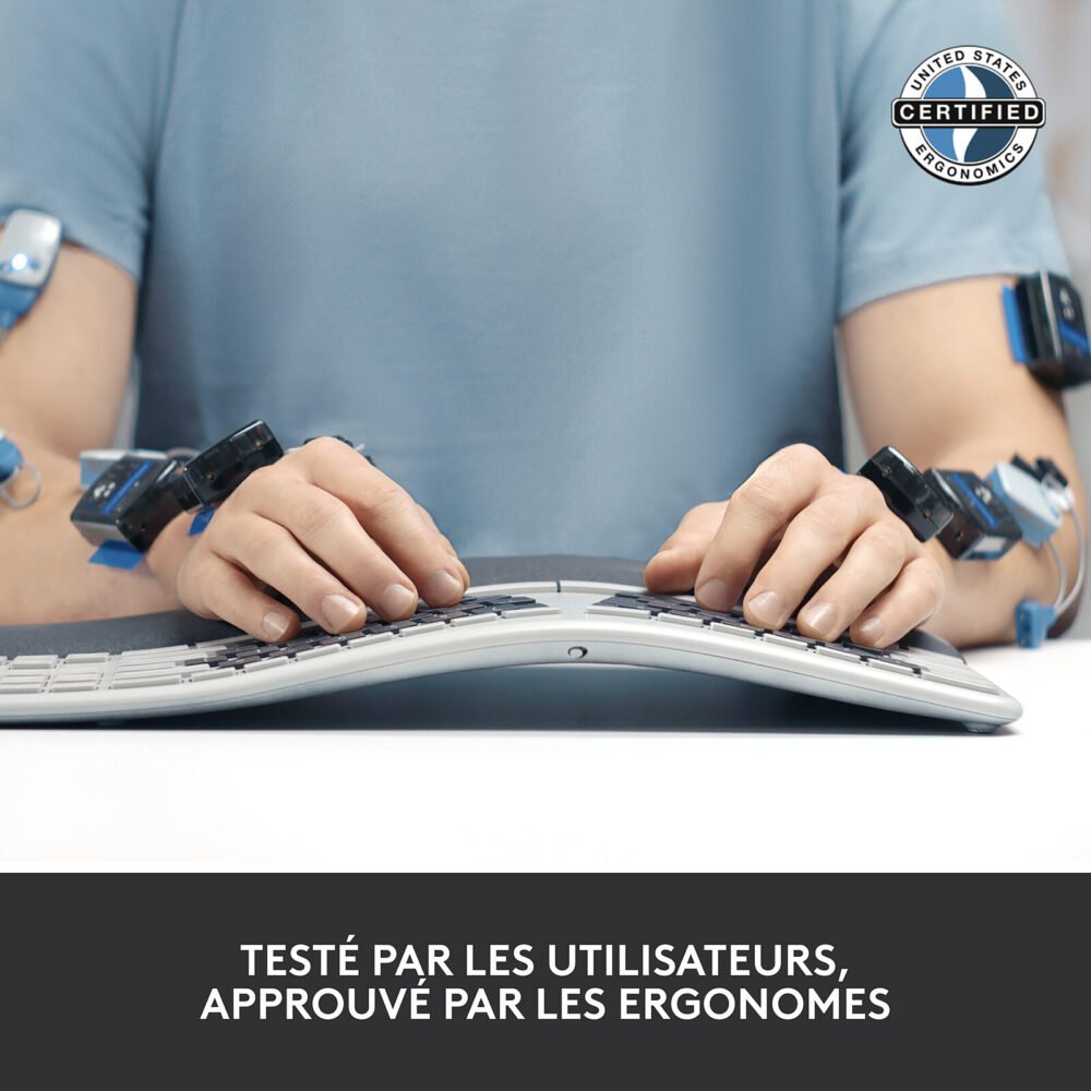 Logitech K860 Ergo - Remis à Neuf