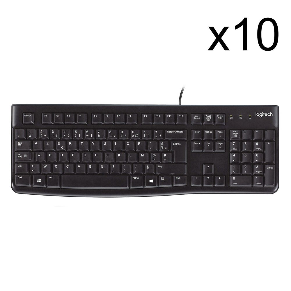 Logitech Keyboard K120 (x10) 1 Logitech Keyboard K120 (x10)