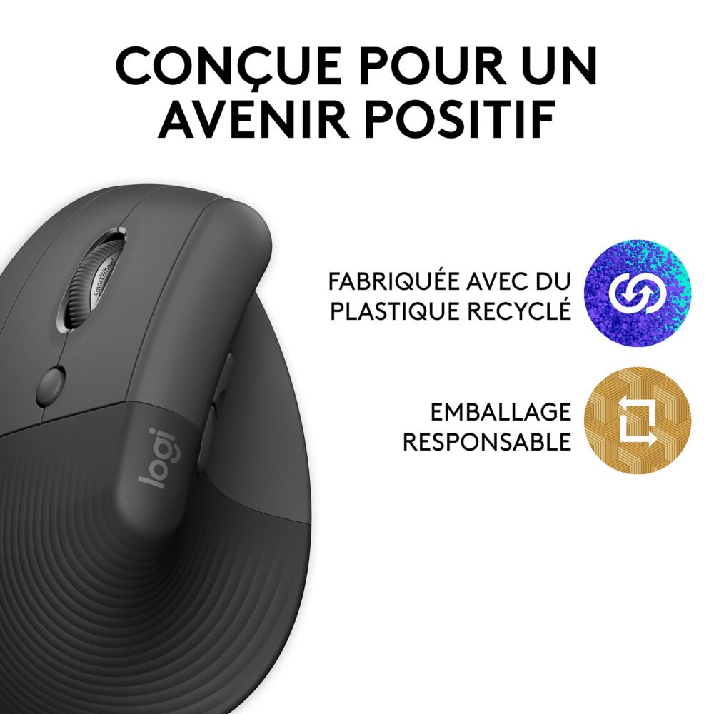 Logitech Lift Left (Graphite)