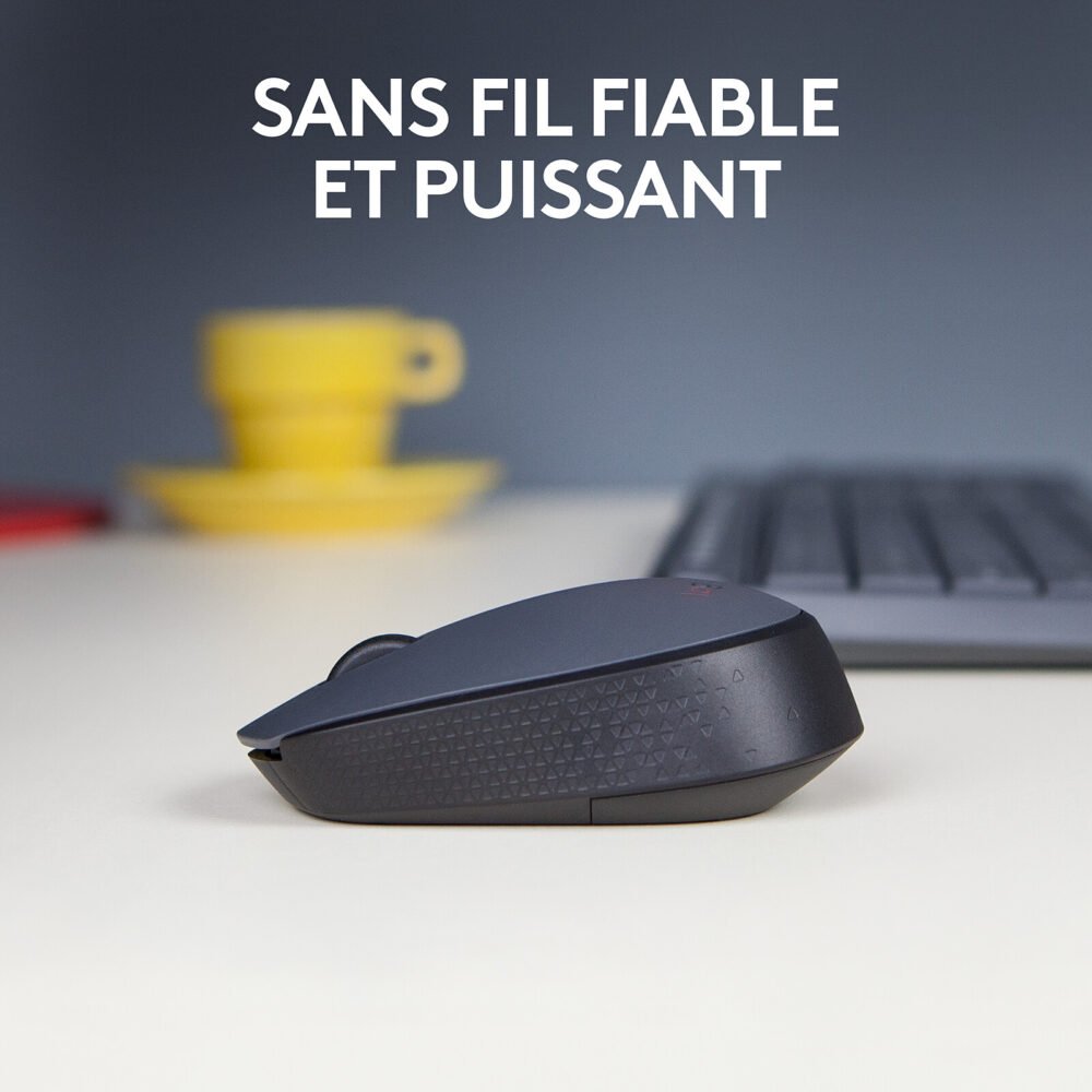 Logitech M170 Wireless Mouse (Gris)