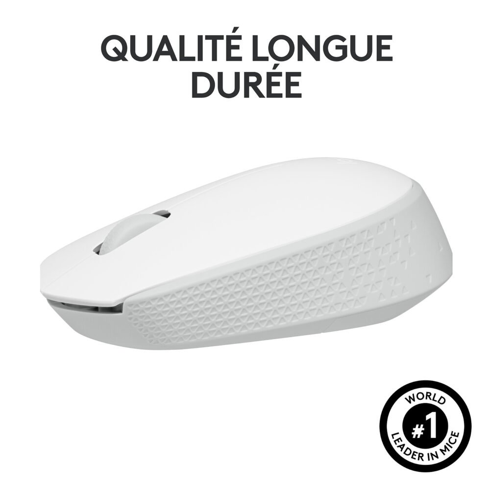 Logitech M171 Wireless Mouse (Blanc Cassé)