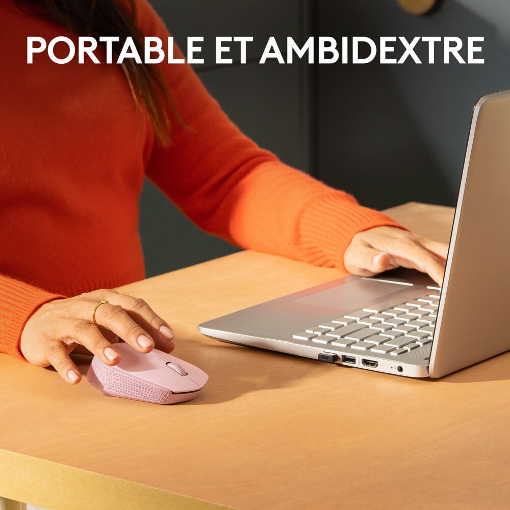 Logitech M171 Wireless Mouse (Rose)