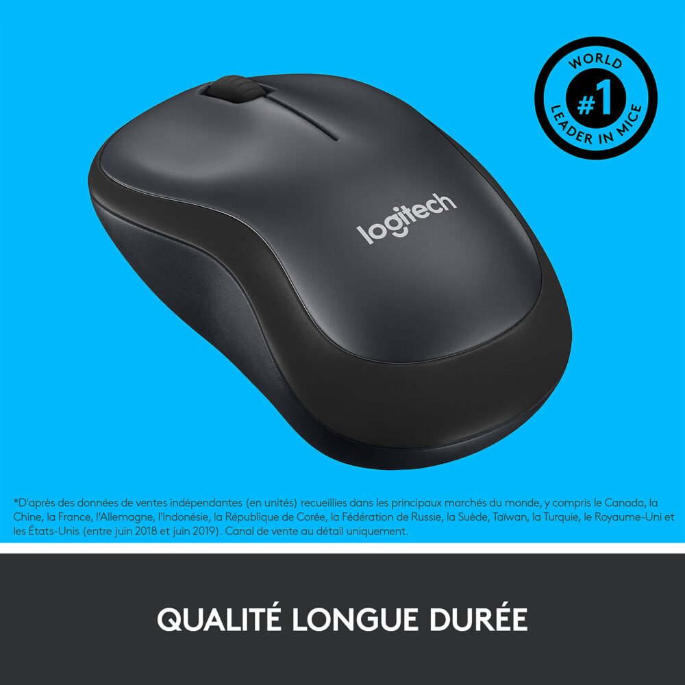 Logitech M220 Silent (Noir) (x5)