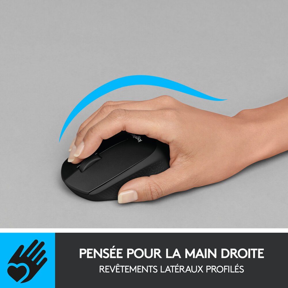 Logitech M330 Silent Plus (Noir) (x3)