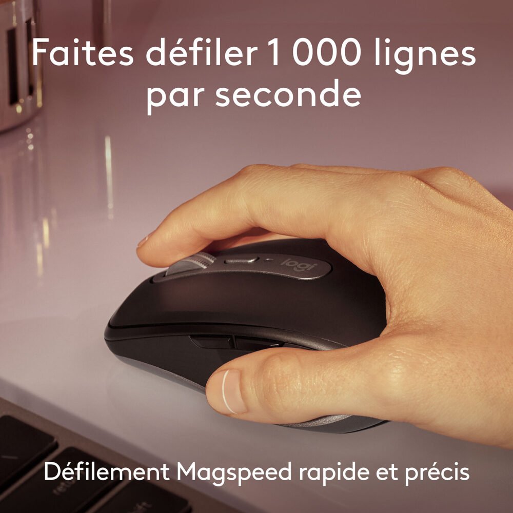 Logitech MX Anywhere 3S for Mac (Gris Sidéral)